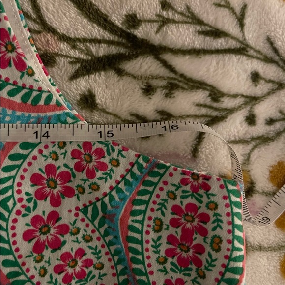 LONDON TIMES Women's Sheath Shift Dress Bright Foral Pattern Size 12 - Picture 12 of 12